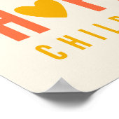 小児期がん支持希望の治療ポスタープリント ポスター (角)