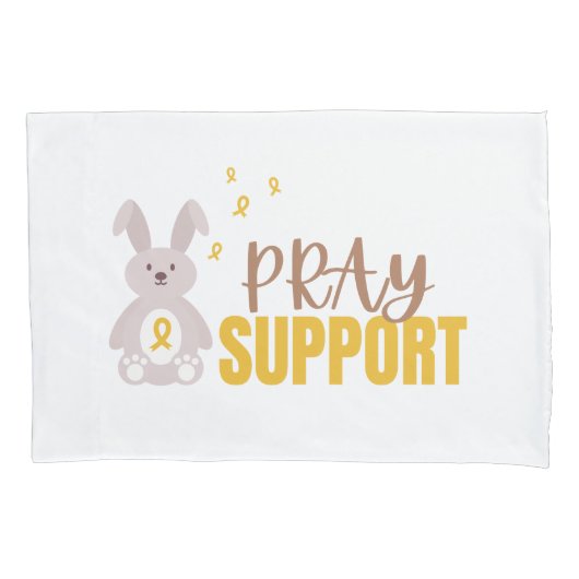 小児期がん祈は、枕ローケースを支持 枕カバー (正面)