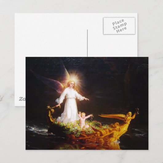 小児期の渡航 ポストカード (正面/裏面)