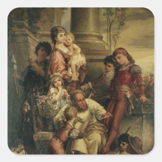 小児期 スクエアシール (正面)