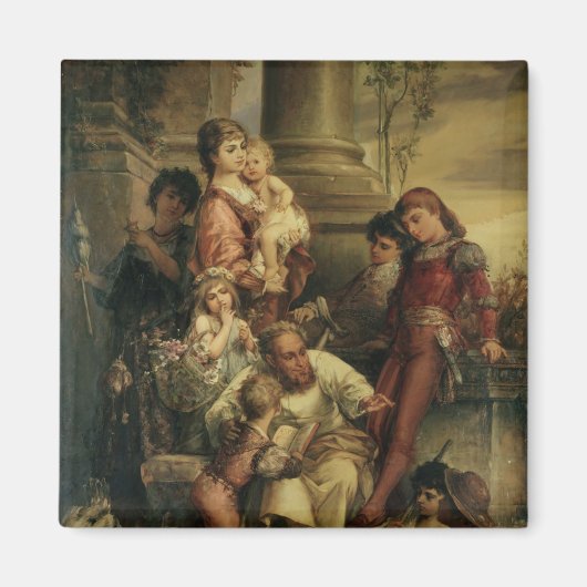 小児期 マグネット (正面)