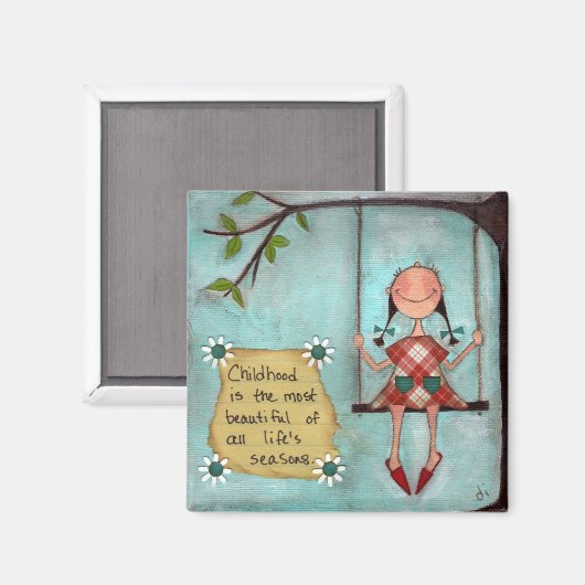 小児期 – 磁石 (正面/裏面)