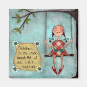 小児期 – 磁石 (正面)