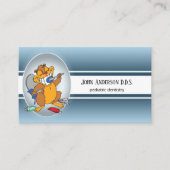 小児歯科医アポイントメント名刺 予約カード (正面)