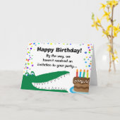 小児歯科医療誕生日 カード (黄色い花)