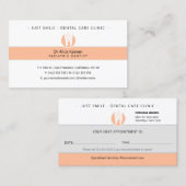 小児歯科医 |歯科診療 名刺 (正面/裏面)