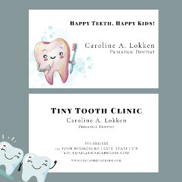小児歯科歯科キッズティースドクター 名刺