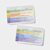 小児生活開発病院のストレッサーバッジ バッジ (表裏)