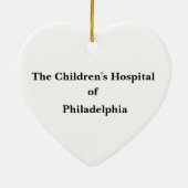 小児病院オーナメント セラミックオーナメント (裏面)