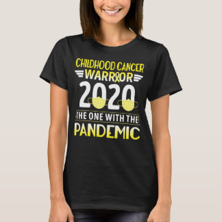 小児癌の戦士2020一つのパンデミック Tシャツ
