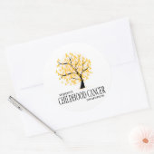 小児癌の木 ラウンドシール (封筒)