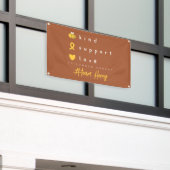 小児癌パーソナライズされたバナー屋外標識 横断幕 (ビルの外側)