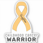 小児癌ビニールシール シール (正面)