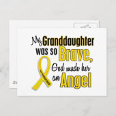 小児癌天使1孫娘 ポストカード (正面/裏面)