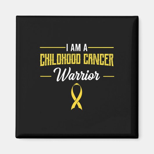 小児癌戦士認識度R マグネット (正面)