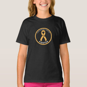 小児癌戦闘機リボン黒人女性' Tシャツ