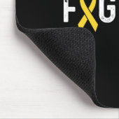 小児癌認識度リボン戦闘機 マウスパッド (コーナー)