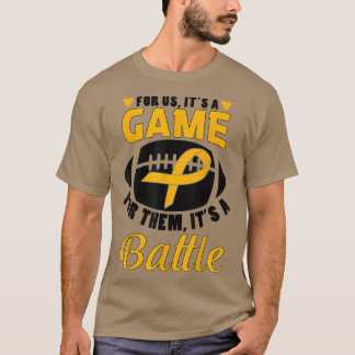 小児癌認識度彼らのための戦いだ Tシャツ