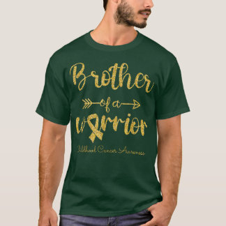 小児癌認識度戦士の弟24 Tシャツ
