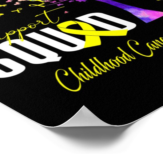 小児癌認識度支援班 ポスター (角)