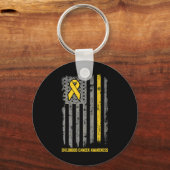 小児癌認識度 キーホルダー (正面)