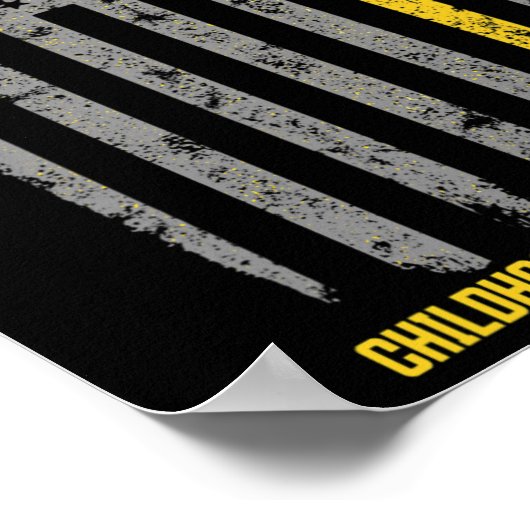 小児癌認識度 ポスター (角)