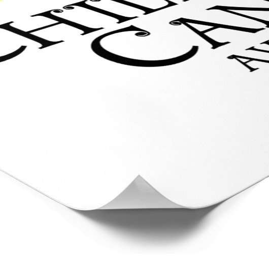 小児癌（蝶） ポスター (角)