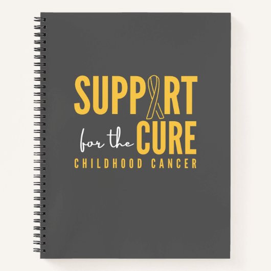 小児癌。support.cureノートブック(&D) ノートブック (正面)