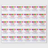 小児科のナースのギフト用包装紙 ラッピングペーパー (フラット)