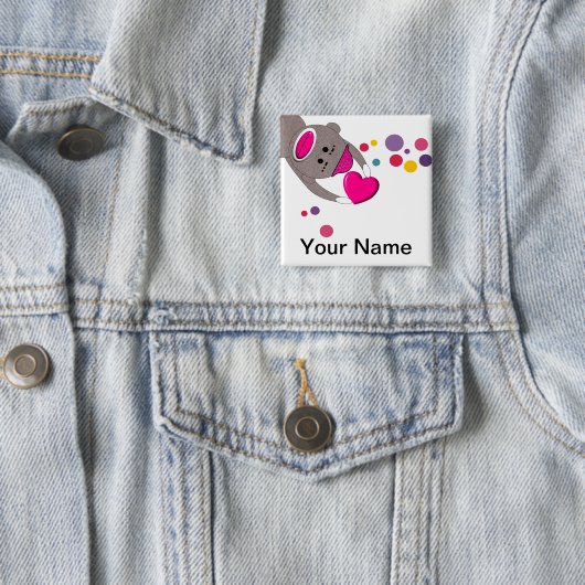 小児科のナースの名前入りの記章はカスタマイズ可能なIIをピンで止めます 缶バッジ (インサイチュ)