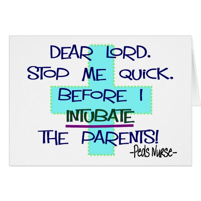 小児科のナースPICUのおもしろいなナースのギフト (正面横)