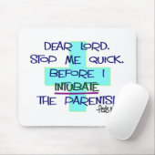 小児科のナースPICUのおもしろいなナースのギフト マウスパッド (マウス)