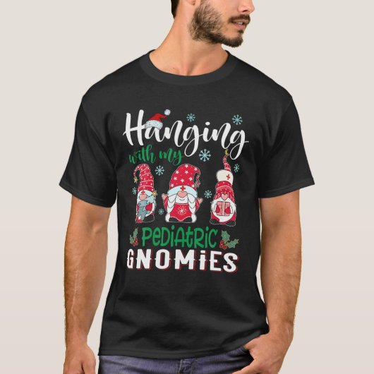 小児科のノームと過ごすクリスマス Tシャツ (正面)