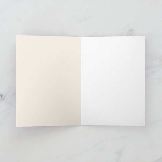 小児科の石の小児科医の挨拶状 カード (内部)