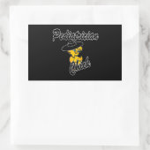 小児科チック#4 長方形シール (バッグ)