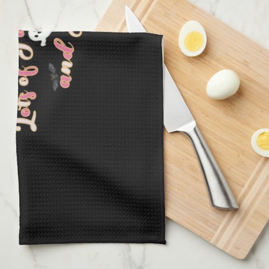 小児科ナースおもしろいハロウィーンデザインエッセンシャル キッチンタオル (四つ折り)