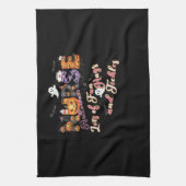 小児科ナースおもしろいハロウィーンデザインエッセンシャル キッチンタオル (縦)