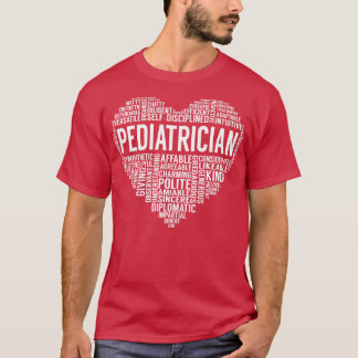 小児科ハート Tシャツ
