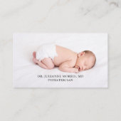 小児科フォトアポイントメントカード 予約カード (裏面)