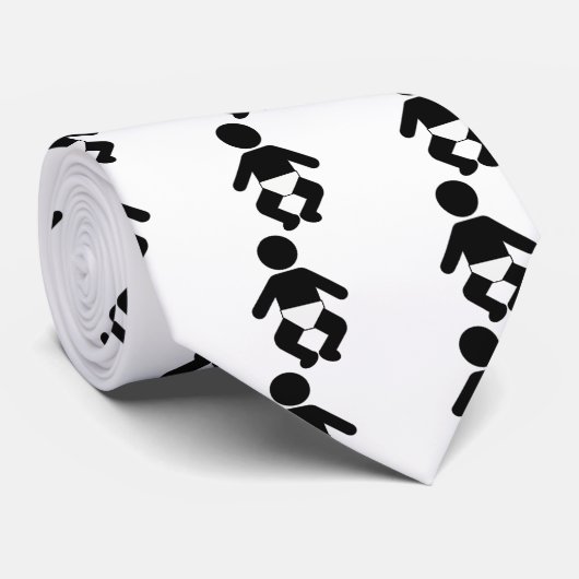 小児科医のロゴ-乳児、子供への医者 ネクタイ (ロール)