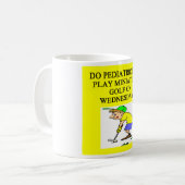 小児科医の医者の医者の冗談 コーヒーマグカップ (正面左)