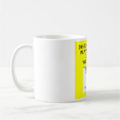 小児科医の医者の医者の冗談 コーヒーマグカップ (左)