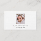 小児科医の名刺 名刺 (正面)