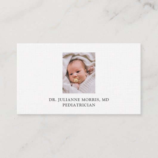 小児科医の名刺 名刺 (正面)