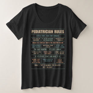 小児科医は最強 Funny Shirt プラスサイズTシャツ
