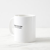 小児科医はI小人たちに会います コーヒーマグカップ (正面左)