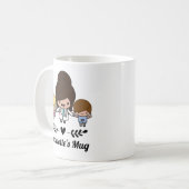 小児科医ナース コーヒーマグカップ (正面左)