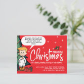 小児科医メリーによる若年患者へのメッセージ シーズンポストカード (スタンド正面)