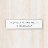 小児科医 サインプレート (正面)