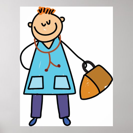 小児科医 ポスター (正面)